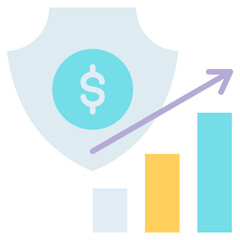 Business Growth Flat Icon