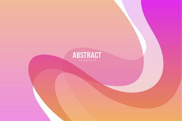 Abstract pink background with waves, Colorful background