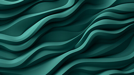 Obraz premium abstract colorful glowing wavy perspective with fractals and curves background 16:9 widescreen wallpapers