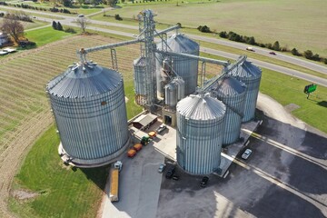 Grain Silos © Robert