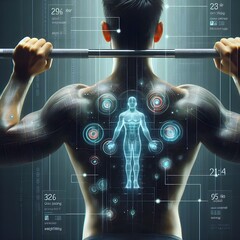 Digital matrix weightlifter, the science of sports performance monitoring 
