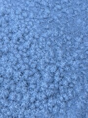 Winter blue natural background. Snow frosty patterns