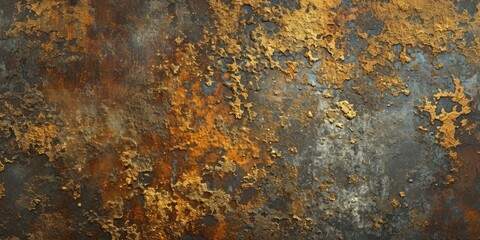 Grunge Background Texture in the Style Bronze and Steel - Amazing Grunge Wallpaper created with Generative AI Technology