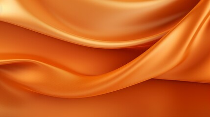 Fototapeta premium Luxurious Orange Cloth Background with Elegant Gold Texture - Modern Interior Decor for Stylish Living Spaces, Close-up Macro Detail for Fashion and Art