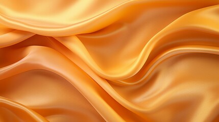 Luxurious Orange Cloth Background with Elegant Gold Texture - Modern Interior Decor for Stylish Living Spaces, Close-up Macro Detail for Fashion and Art