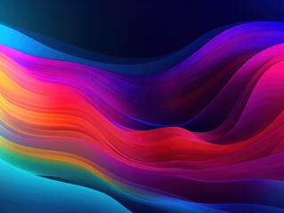 Fototapeta premium A Modern Ultra Smooth Colours Gradient Pattern Abstract Background Wallpaper