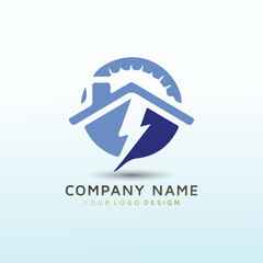 energy transition real estate logo design