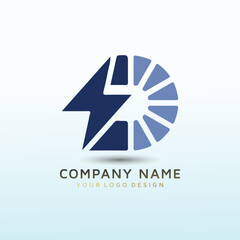 energy transition real estate logo design