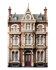 Detailed model of a Victorian Era House from London
