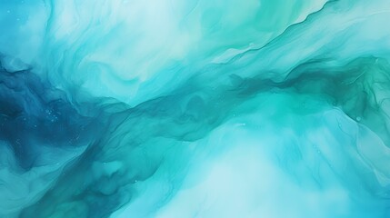 Abstract Watercolor Paint Background by Teal

