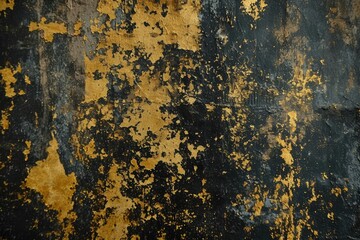 Grunge Background Texture in the Style Lead and Gold - Amazing Grunge Wallpaper created with Generative AI Technology