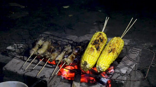  Make a burning beard on the coals at the turn of New Year's Eve. latin name Zea mays ssp. mays, 
