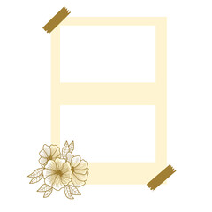 Polaroid photo frame 