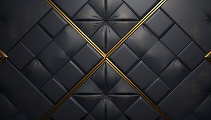 Luxury Quilted Leather Texture
