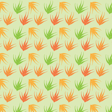Eco Leaf Extravaganza: Green Patterns for a Sustainable Lifestyle Leaf Pattern © Rubbble