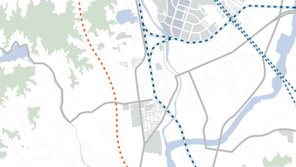 도시 도면 지도 map