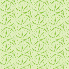 Forest Flourish: Nature's Bounty Illustrated in Vibrant Patterns Leaf Pattern