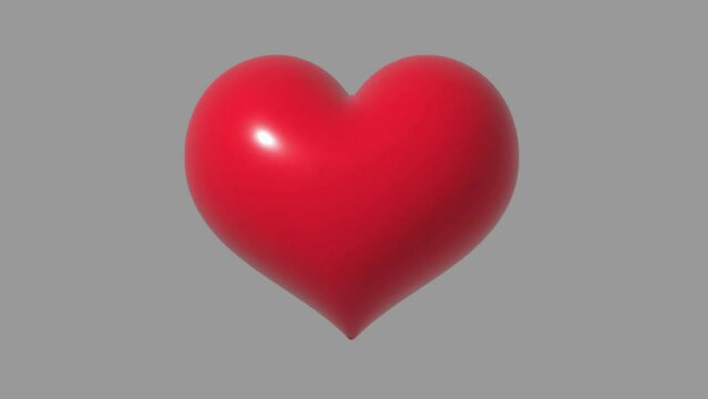 3D heart beat Background