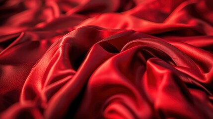 Scarlet Rhapsody, An Intricate Symphony of Passion Unfolding on a Vivid Canvas