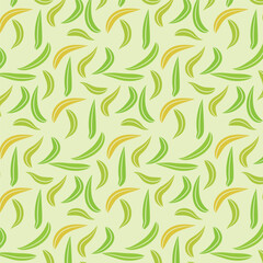 Nature's Palette: Abstract Patterns in Earthy and Organic Tones Leaf Pattern