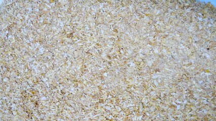 Wheat bran, kernels animal feed stuff