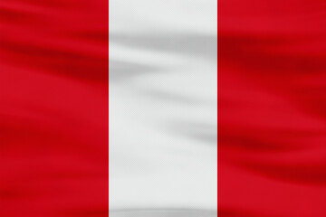 Peru Flag - Red, White Vertical Stripes