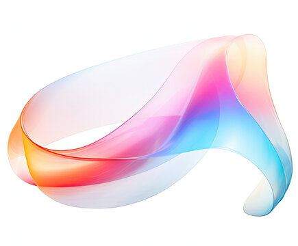an image of a colorful background in the form of curved lines