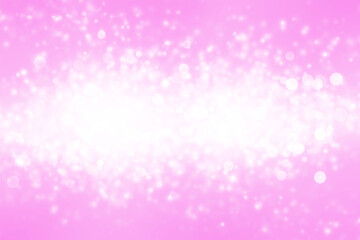 pink blurred bokeh light background. Valentine, Love backdrop wallpaper.