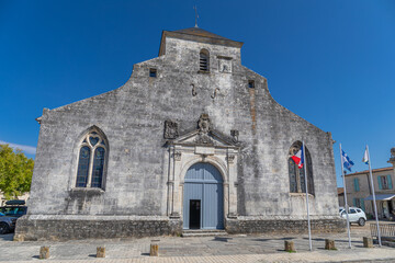 Fototapeta na wymiar Église Saint-Pierre-et-Saint-Paul de Brouage, Charente-Maritime