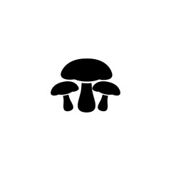 Mushroom icon isolated on white background