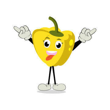Apple Cartoon character Illustration of a Happy Apple Character. Red, yellow, green apple funny character, concept of health care for kids
