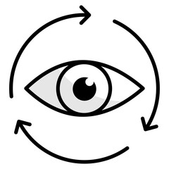 Data Discovery Icon Element For Design