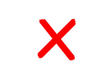 red cross mark
