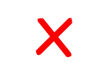 red cross mark