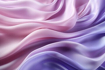 Obraz premium Gradient pink and purple silk fabric