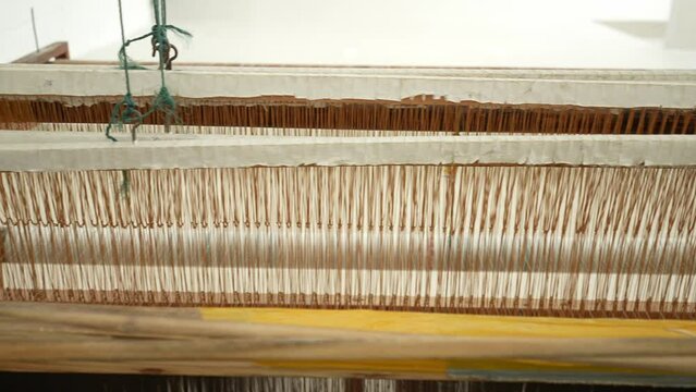 wooden loom