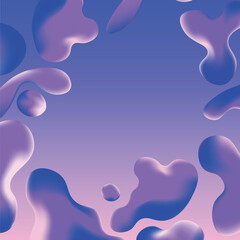 Fluid gradient shape.