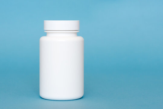 supplement pills with medicine bottle health care and medical Vitamin tablets. mockup bottle for pills and vitamins, natural organic bio supplement