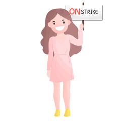 woman show sign of 