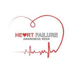 Heart Failure Awareness Week background.