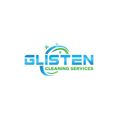 an elegant and modern minimalist cleaning service logo suitable for various company needs