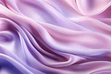 Obraz premium Gradient pink and purple silk fabric