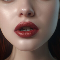 Fototapeta premium close up portrait of a woman