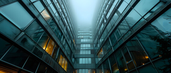 Fototapeta premium Beautiful up view of Architectural.