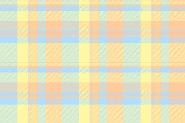 Vector pattern fabric of check seamless plaid with a textile tartan background texture.