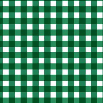Textura, fondo, cuadrille, mantel, clasico, verde y blanco