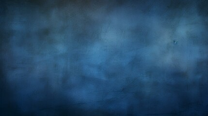 Dark Blue Grungy Canvas Background or Texture - AI Generated

