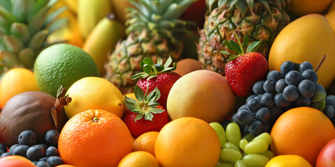 A Burst of Fresh Fruit Flavors