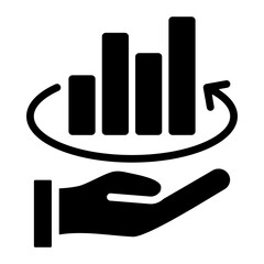 Obraz premium Financial Modeling Icon