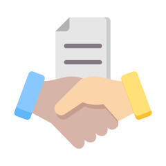 Contract Negotiation Icon